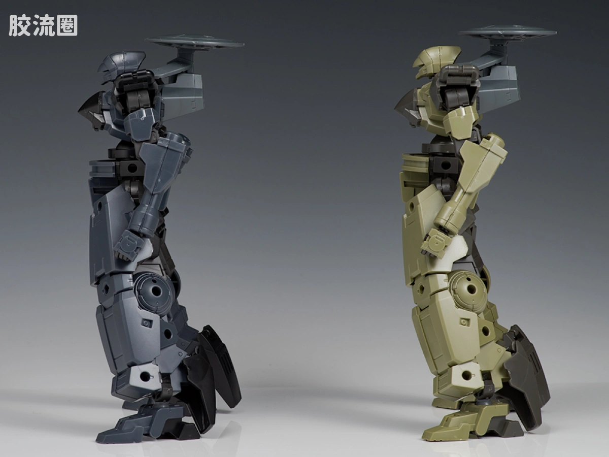 30MM 1/144 夏尔努瓦/Cielnova（拜隆军） 28 bEXM-14T 希尔诺瓦 绿色 - 图片